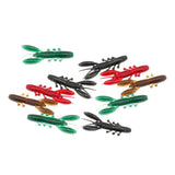 Max 10 Pieces Bionic Shrimp Bait Swim Posture Artificial Fishing Lure Multicolor