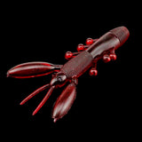Max 10 Pieces Bionic Shrimp Bait Swim Posture Artificial Fishing Lure Multicolor