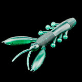 Max 10 Pieces Bionic Shrimp Bait Swim Posture Artificial Fishing Lure Multicolor