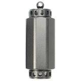 Max Outdoor Survival Aluminium Cases Waterproof Capsule Sealed Bottle   L Gray