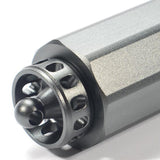 Max Outdoor Survival Aluminium Cases Waterproof Capsule Sealed Bottle   L Gray