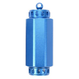 Max Outdoor Survival Aluminium Cases Waterproof Capsule Sealed Bottle   L Blue