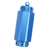 Max Outdoor Survival Aluminium Cases Waterproof Capsule Sealed Bottle   L Blue