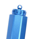 Max Outdoor Survival Aluminium Cases Waterproof Capsule Sealed Bottle   L Blue