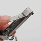 Max 2-in-1 Stainless Steel Nail Clippers Ultra-thin Simple with Bottle Opener