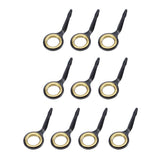 Max 10x Stainless Steel Fishing Rod Guides Fishing Rod Tip Repair Kit Gold 10