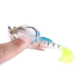 Max Soft Lead Fishing Lures Sinking Swimbaits T Tail Casting Lures 001