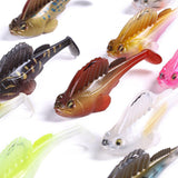 Max Soft Lead Fishing Lures Sinking Swimbaits T Tail Casting Lures 007