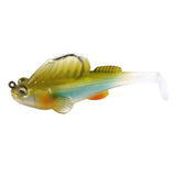 Max Soft Lead Fishing Lures Sinking Swimbaits T Tail Casting Lures 007