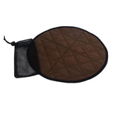 Max Foldable Seat Pad Chair Seat Padded Cushion with Storage Bag Brown