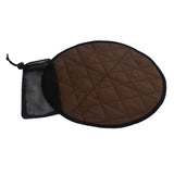 Max Foldable Seat Pad Chair Seat Padded Cushion with Storage Bag Brown