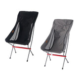 Max Multi-functional Beach Camping Folding Chairs Fishing Deck Chair Black