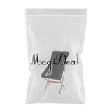 Max Multi-functional Beach Camping Folding Chairs Fishing Deck Chair Black