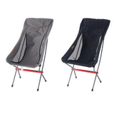 Max Multi-functional Beach Camping Folding Chairs Fishing Deck Chair Black