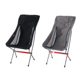 Max Multi-functional Beach Camping Folding Chairs Fishing Deck Chair Black