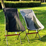 Max Multi-functional Beach Camping Folding Chairs Fishing Deck Chair Black