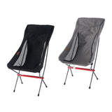 Max Multi-functional Beach Camping Folding Chairs Fishing Deck Chair Black