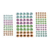 Max Fishing Lure Eyes 4D Holographic Eyes Fly Tying Jigs Crafts DIY 6mm-60 Pieces