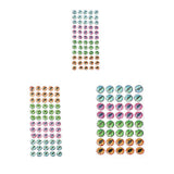 Max Fishing Lure Eyes 4D Holographic Eyes Fly Tying Jigs Crafts DIY 6mm-60 Pieces