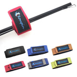 Max Fishing Rod Tie Rod Strap Belt Fishing Accessories Pole Fastener Black