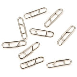 Max Maxb 100pcs Fishing Snap Swivel Hook Hawaii Snap Bass Fishing Connector S