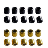Max 10pcs Fishing Rod Guides Ring DIY Pole Guide Repair Black Cylindrical 03