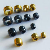 Max 10pcs Fishing Rod Guides Ring DIY Pole Guide Repair Black Cylindrical 03