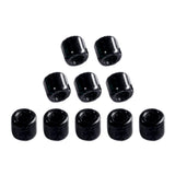 Max 10pcs Fishing Rod Guides Ring DIY Pole Guide Repair Black Cylindrical 04