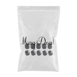 Max 10pcs Fishing Rod Guides Ring DIY Pole Guide Repair Black Cylindrical 04