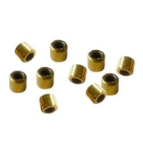 Max 10pcs Fishing Rod Guides Ring DIY Pole Guide Repair Golden Cylindrical 03
