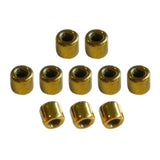 Max 10pcs Fishing Rod Guides Ring DIY Pole Guide Repair Golden Cylindrical 04