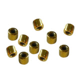 Max 10pcs Fishing Rod Guides Ring DIY Pole Guide Repair Golden Cylindrical 04
