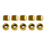 Max 10pcs Fishing Rod Guides Ring DIY Pole Guide Repair Golden Cylindrical 05