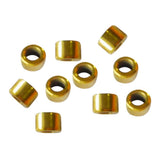 Max 10pcs Fishing Rod Guides Ring DIY Pole Guide Repair Golden Cylindrical 05