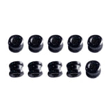 Max 10pcs Fishing Rod Guides Ring DIY Pole Guide Repair Black Groove 03