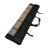 Max Large Capacity 1.3m Water-resistant Fishing Rod Bag Rod Holdall Black