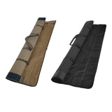 Max Large Capacity 1.3m Water-resistant Fishing Rod Bag Rod Holdall Black
