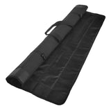 Max Large Capacity 1.3m Water-resistant Fishing Rod Bag Rod Holdall Black