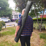 Max Large Capacity 1.3m Water-resistant Fishing Rod Bag Rod Holdall Black