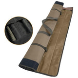 Max Large Capacity 1.3m Water-resistant Fishing Rod Bag Rod Holdall Khaki