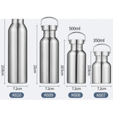 Max Stainless Steel Sports Water Bottle Cycling Hiking Flask 500ML