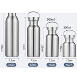 Max Stainless Steel Sports Water Bottle Cycling Hiking Flask 600ML