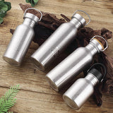 Max Stainless Steel Sports Water Bottle Cycling Hiking Flask 600ML