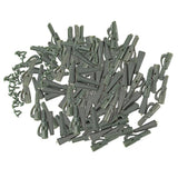 Max 100pcs Fishing Lead Clips with Pin Rubber Tube Safety Carp Fishing Tackles