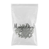 Max 100pcs Fishing Lead Clips with Pin Rubber Tube Safety Carp Fishing Tackles