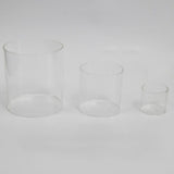 Max 1pcs Clear Glass Shade Cylinder Glass Lamp Shade Replacement Glass Shade S