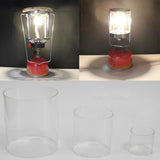 Max 1pcs Clear Glass Shade Cylinder Glass Lamp Shade Replacement Glass Shade S