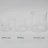 Max 1pcs Clear Glass Shade Cylinder Glass Lamp Shade Replacement Glass Shade M
