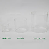 Max 1pcs Clear Glass Shade Cylinder Glass Lamp Shade Replacement Glass Shade L
