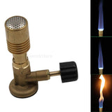 Max Pottable Lamp Dentist School Laboratory Heating Gas Blowtorch Bunsen Burner